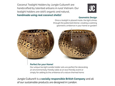 Ciotola di Cocco Piccola in Legno Naturale Intagliata a Mano per Bambini