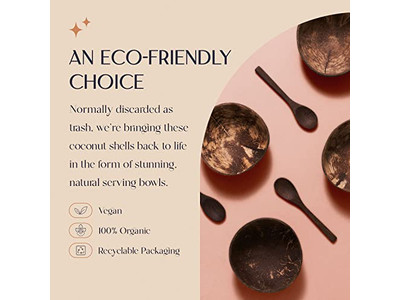 Ciotola per Zuppa di Cocco Logo Barattolo Ciotole Baby Bali Boho Set All'ingrosso 11Cm