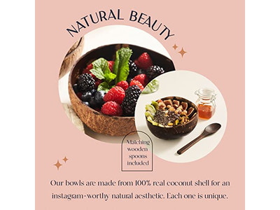 Ciotola per Zuppa di Cocco Logo Barattolo Ciotole Baby Bali Boho Set All'ingrosso 11Cm