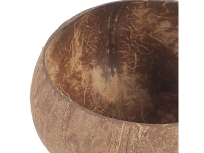 Ciotola di Cocco con Cucchiaio di Legno Intagliato Qualità per Matrimoni Sicurezza Ciotole Piccole Conchiglie