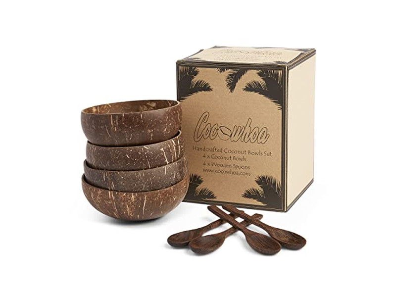 Ciotola per Matrimonio Candela Cupcake Cera di Soia Bowl Organico con Logo Set Insalata