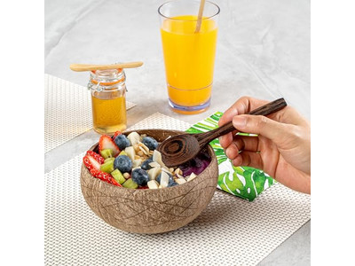 Ciotola di Legno da 12 Pollici Ciotole di Acacia Plastica Pasticceria Rattan Prodotti in Legno di Mango