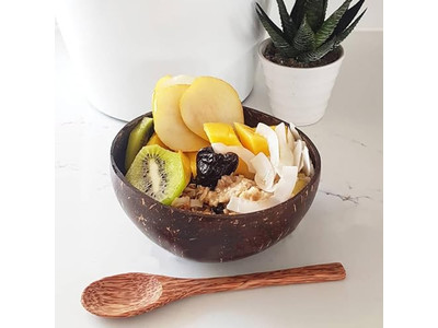 Ciotola di Pasta Oval 20 Pollici Personalizzata Ciotole di Cocco Fondo Piatto Logo Personalizzato