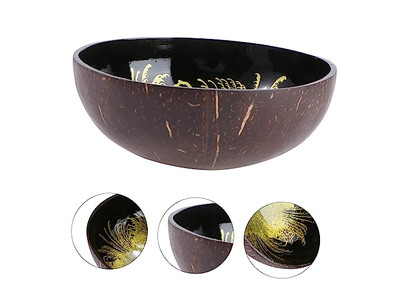 Fodere per Banneton per Ciotole di Plastica Set di Ciotole di Cocco e Cucchiaio Smoothie