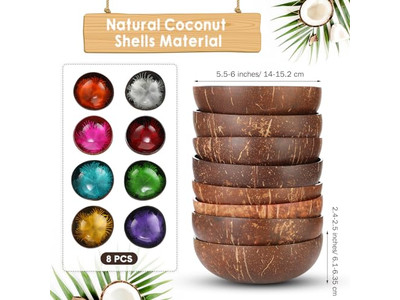 Ciotola con Cucchiaio Regalo Insalata Resina Legno Fabbricante Ciotole Laccate Vietnamite