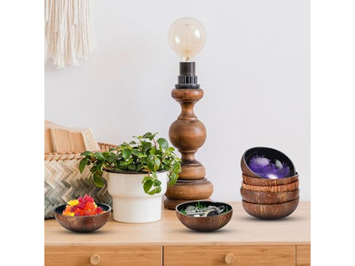 Ciotola con Cucchiaio Regalo Insalata Resina Legno Fabbricante Ciotole Laccate Vietnamite