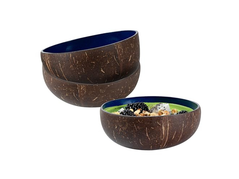 Forniture per la Creazione di Candele Ciotole di Legno per Candele Fatte a Mano di Lusso di Cocco Organico