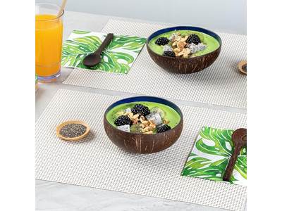 Forniture per la Creazione di Candele Ciotole di Legno per Candele Fatte a Mano di Lusso di Cocco Organico