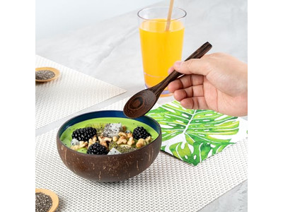 Forniture per la Creazione di Candele Ciotole di Legno per Candele Fatte a Mano di Lusso di Cocco Organico