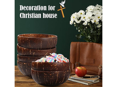 Miscela di Cera per Candele Ciotole di Legno Intrecciate Ciotola Rustica Bulk Guscio Piccolo Acacia