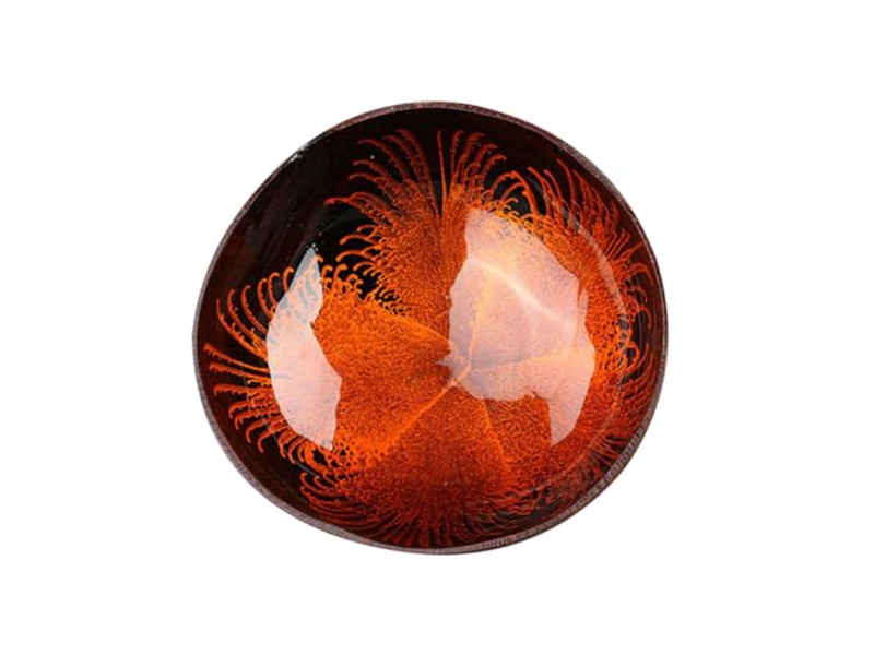 Ciotola di Cocco Deco Thailandia Eco-Friendly Guscio di Acacia Legno Biodegradabile