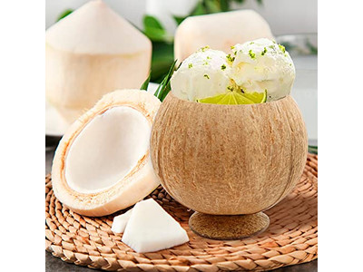 Prodotti di Cocco Snack Ciotole Cucchiaio Vietnam Grande Ciotola con Logo Personale