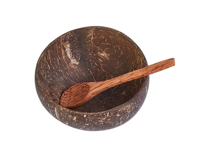 Ciotola di Cocco Multicolore Personalizzata Ciotole Uniche Candele Grandi Insalate per Mangiare