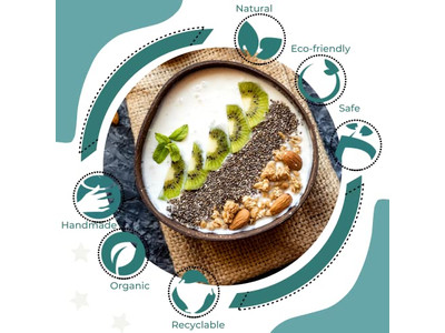 Piccole Ciotole di Cocco Acquista Ciotole per Bambini Mini Vendi Coconuts Incisi Frullatore Acai