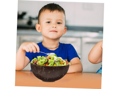 Ciotola di Cocco Vietnamita Eco Decorativa Guscio Ciotole di Bambù per Candele Artigianato